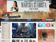 Tablet Screenshot of popkiller.pl